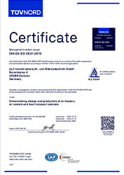 Zertifizierung nach DIN EN ISO 9001:2008